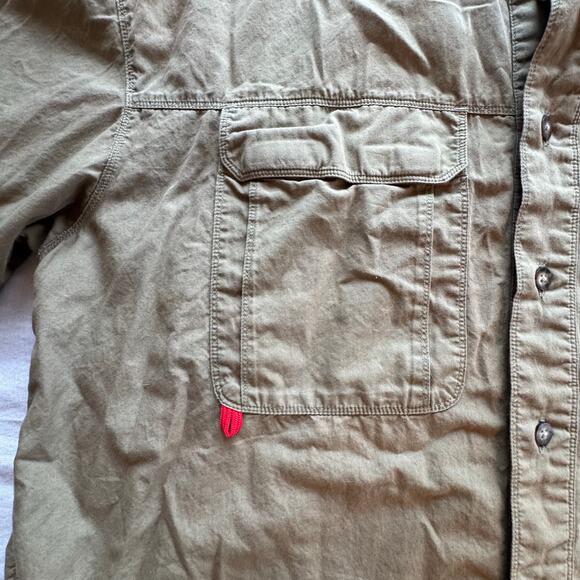 2 North Face Men’s Large Button Up‎ Short Sleeve Shirts Fishing Outdoors Hike - Picture 15 of 16